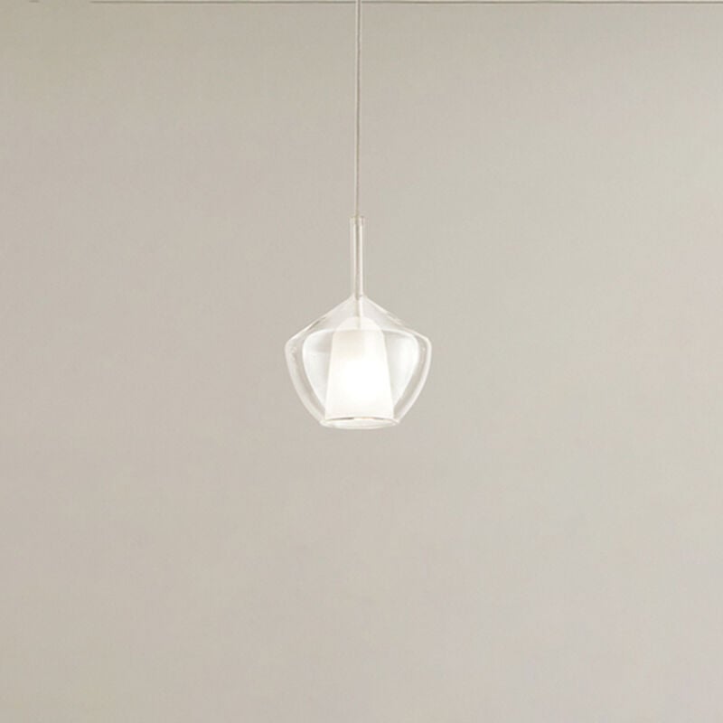 foto del prodotto vetro borosilicato contemporaneo rain trasparente d20 senza rosone
