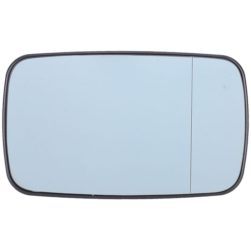 foto del prodotto vetro dello specchietto retrovisore esterno riscaldato blu destro adatto per serie 3 e46 1998 2005 eosnow