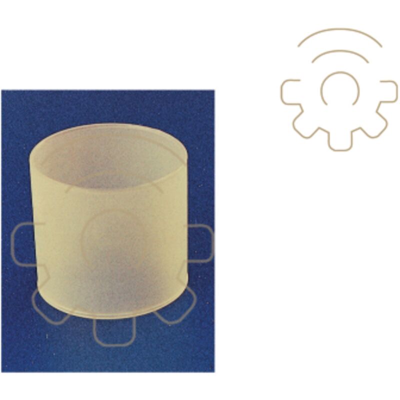 foto del prodotto vetro di ricambio 80x80 mm per lampade 100w cartuccia filtro gas