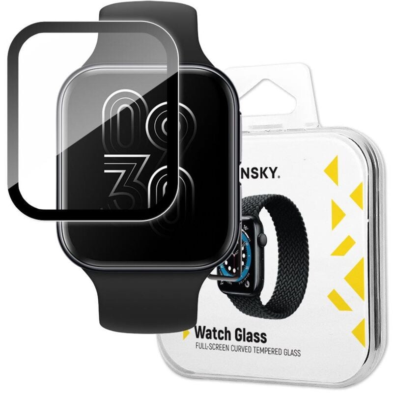 foto del prodotto vetro protettivo ibrido per oppo watch 41mm nero