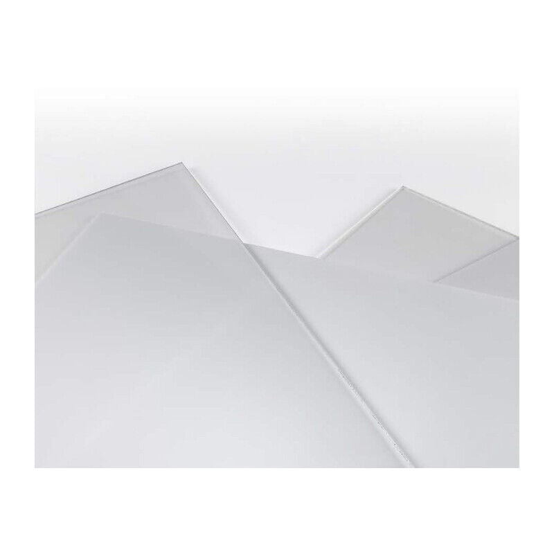 foto del prodotto vetro sintetico trasparente cm. 25x50x4. prezzo per 1 pezzo.