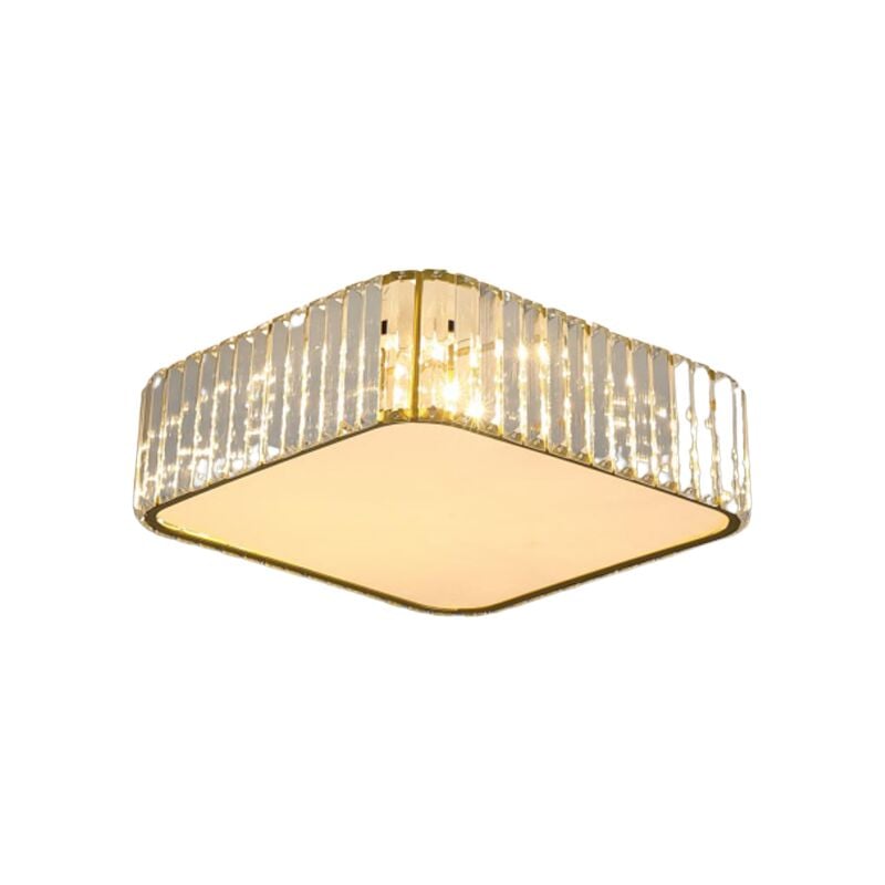 foto del prodotto vetro sq lampada da soffitto in cristallo 40x40cm