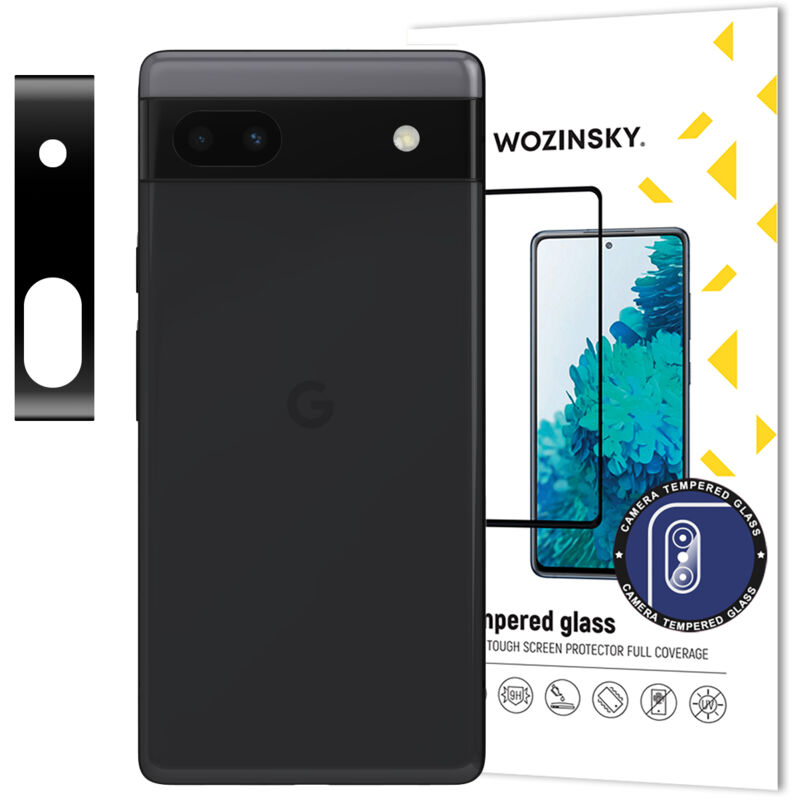 foto del prodotto vetro temperato 9h per la fotocamera per google pixel 6a full camera glass