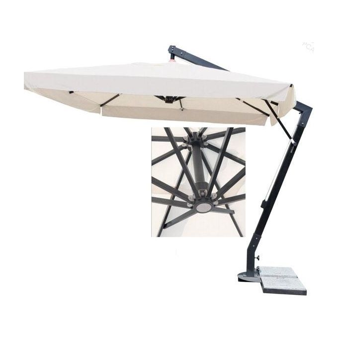 foto del prodotto vette ombrellone alluminio poliestere laterale profy 400x300