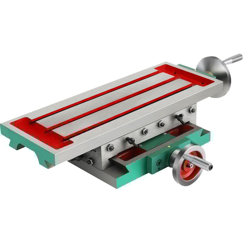 foto del prodotto vevor 450 x 170 mm tavola di fresatura a slitta composita fresatura di precisione tavola di lavoro multifunzionale per tutti i rack di perforazione