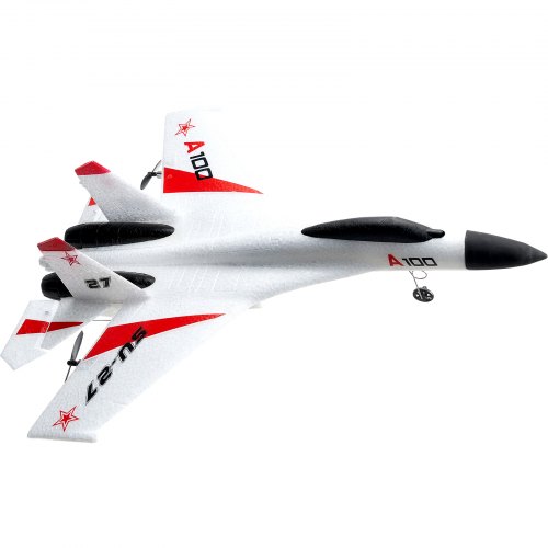 foto del prodotto vevor aereo rc 2,4 ghz aereo da caccia pronto a volare giocattolo a 4 canali