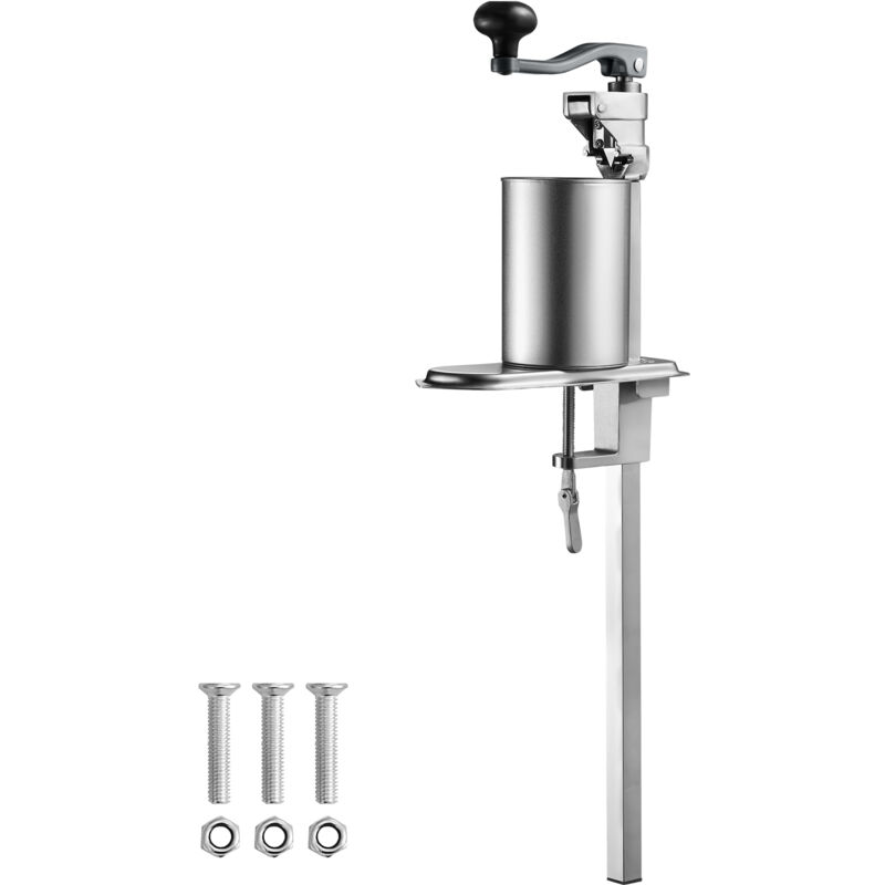 foto del prodotto vevor apriscatole manuale, apriscatole commerciale per lattine di grandi dimensioni, apriscatole, apriscatole industriale per lattine fino a 15,7 di
