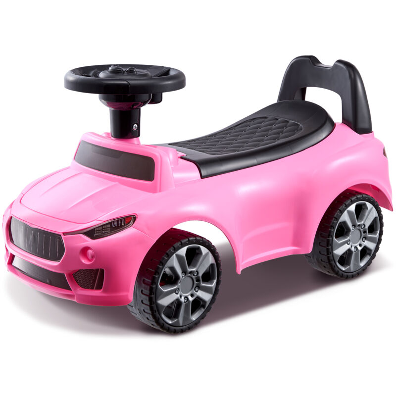 foto del prodotto vevor auto da corsa a spinta per bambini, 1 3 anni, ride racer, giocattolo guidare per bambini sit to stand, classica auto da guida con volante