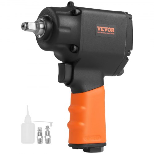 foto del prodotto vevor avvitatore pneumatico a percussione quadrato 0,95cm 935,5 nm, avvitatore pneumatico a impulsi pressione tra 6,2 8,3bar velocit max. 10000giri min per riparazioni auto veicoli da officina garage
