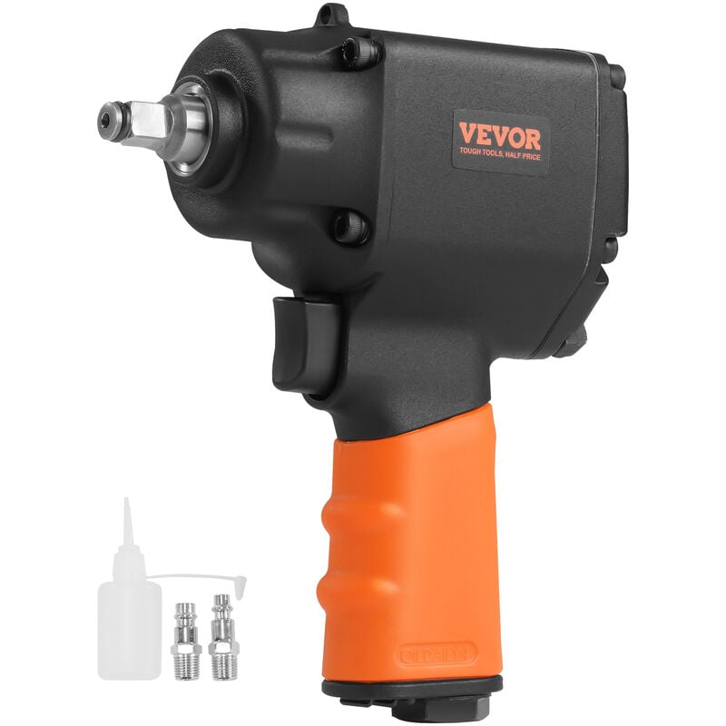 foto del prodotto vevor avvitatore pneumatico a percussione quadrato 0,95cm 935,5 nm, avvitatore pneumatico a impulsi pressione tra 6,2 8,3bar velocita max.