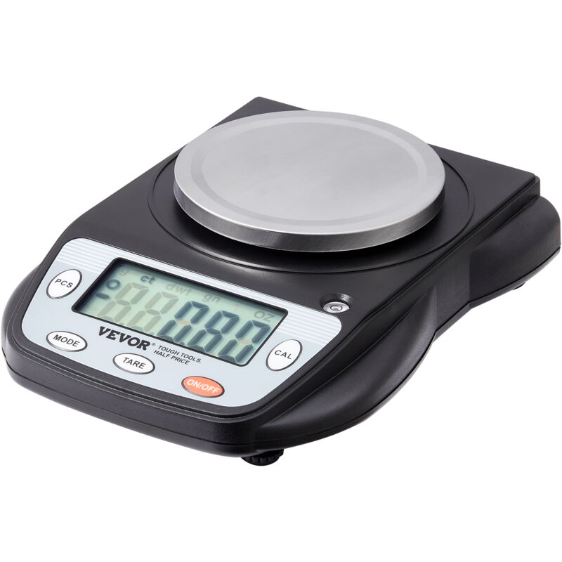 foto del prodotto vevor bilancia analitica bilancia da laboratorio, precisione 600g x 0,01g bilancia elettronica analitica digitale per cucina gioielleria industria,