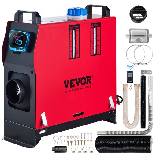 foto del prodotto vevor carburante gasolio 8kw riscaldatore d aria diesel riscaldatore 12v di combustibile riscaldamento autonomo riscaldatore diesel auto riscaldatore