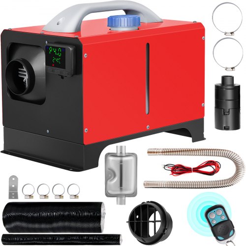 foto del prodotto vevor carburante gasolio riscaldatore ad aria diesel 12v riscaldatore di parcheggio riscaldatore per camion per auto 8kw monoforo con schermo lcd