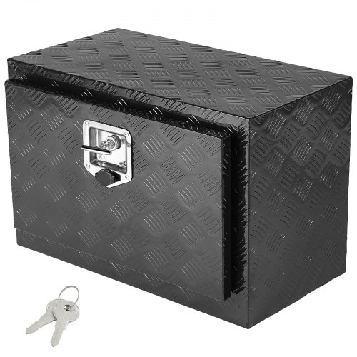 foto del prodotto vevor cassetta porta attrezzi sottoscocca camion 61x35,5x40,5cm carico 30kg