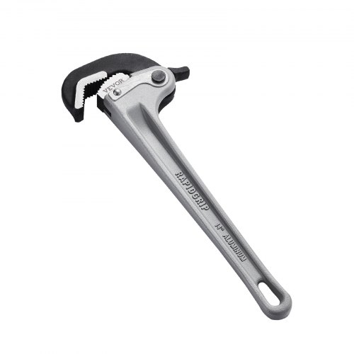 foto del prodotto vevor chiave per tubi diritta alluminio 355 mm regolazione automatica 60 crv