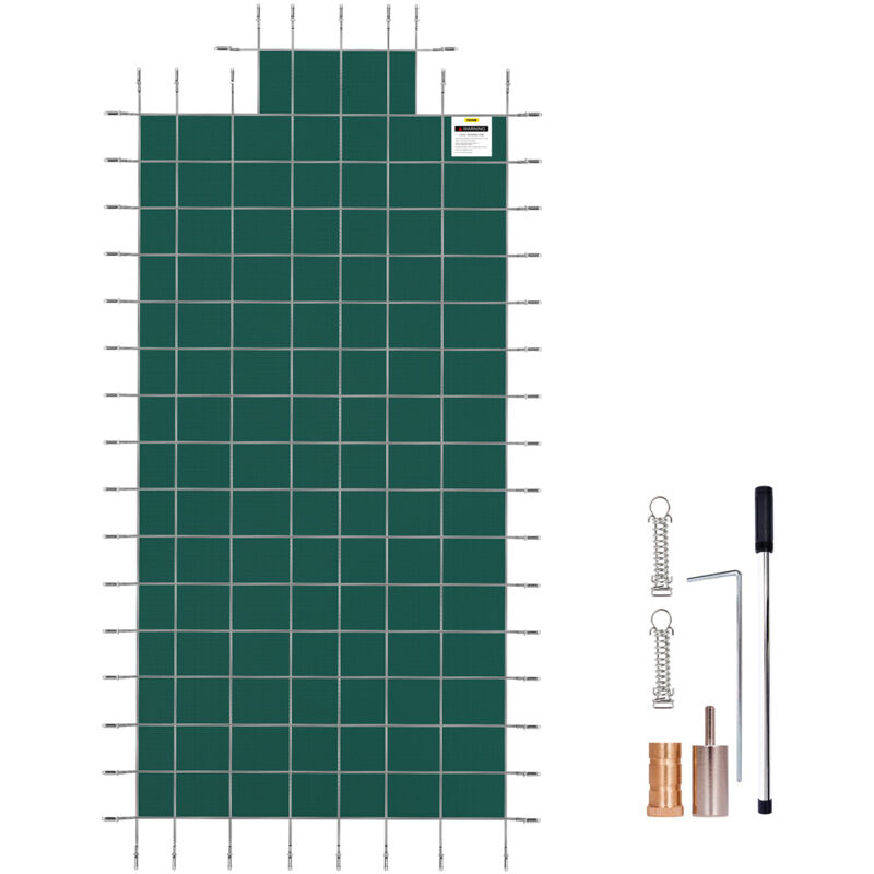 foto del prodotto vevor copertura di sicurezza per piscina adatta a 20x40ft copertura di sicurezza 4x8ft copertura di sicurezza per piscina solida per piscina