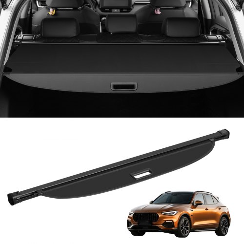foto del prodotto vevor copertura retrattile per bagagliaio chevrolet, copertura per bagagliaio gmc terrain chevrolet equinox 2018 2024, copertura bagagliaio posteriore resistente ai raggi uv lega di alluminio pvc