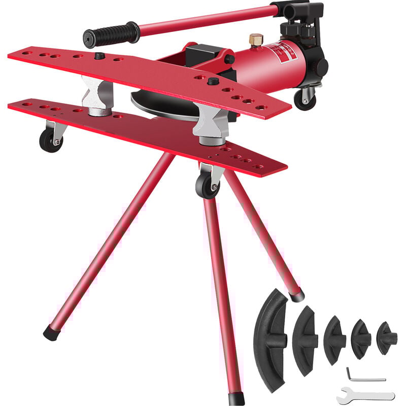 foto del prodotto vevor curvatubi manuale curvatubi da 2,75 4,5mm spessori manuali spessore 16t curvatubi pressa piegatubi uscita acciaio diametro esterno 22mm 60mm