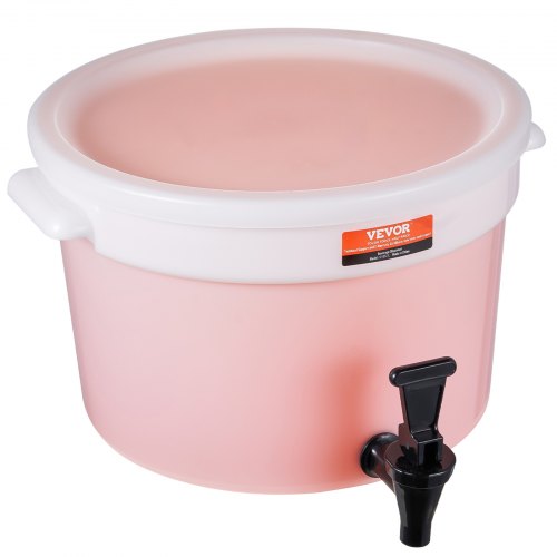 foto del prodotto vevor distributore di bevande capacit da 11 litri distributore di succo di plastica con rubinetto e coperchio, distributore di acqua per succo di limonata, t freddo, per ristoranti, hotel, feste