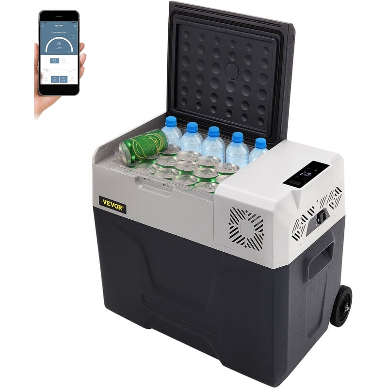 immagine 0 del prodotto vevor frigorifero portatile 50l frigorifero per auto 220v 12v congelatore portatile per auto 20 20 mini frigorifero da campeggio con schermo lcd