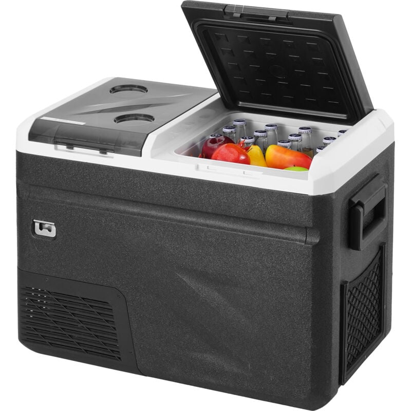 foto del prodotto vevor frigorifero portatile per auto, frigorifero 12 v, congelatore portatile a due zona da 36l , temperatura regolabile 20 20 , refrigeratore a