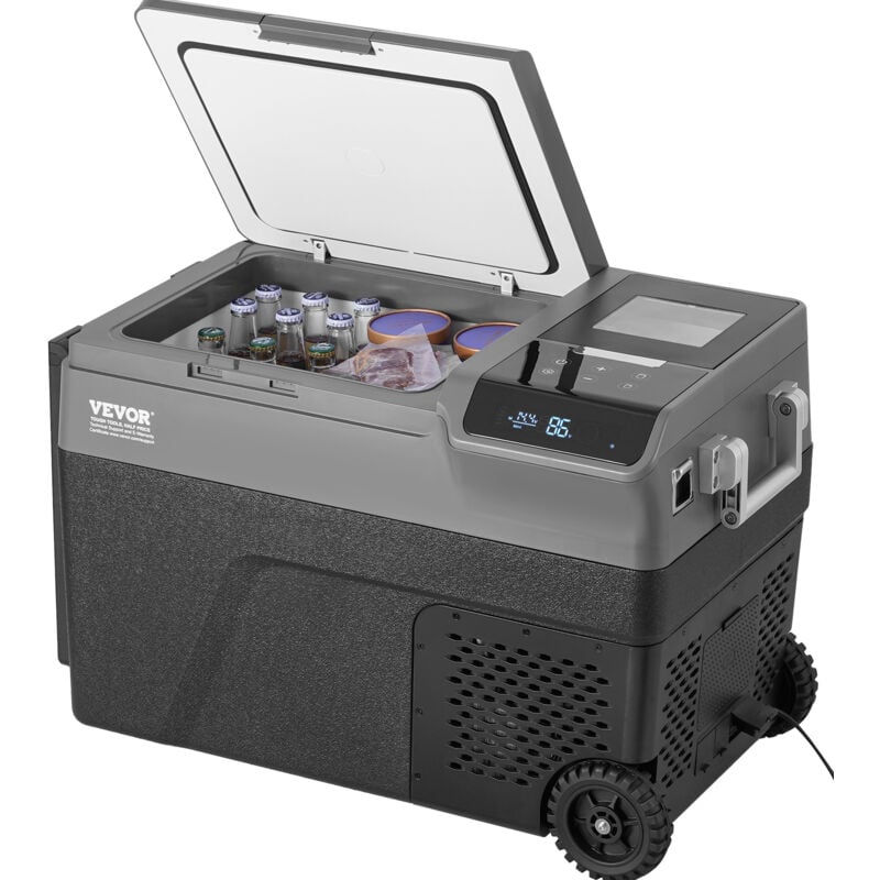 foto del prodotto vevor frigorifero portatile per auto, frigorifero 12 v, congelatore portatile zona singola 35 l, temperatura 20 20 , refrigeratore a compressore
