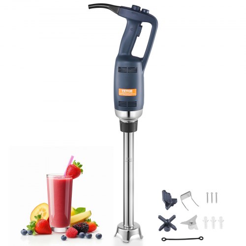 foto del prodotto vevor frullatore immersione commerciale 350w manuale resistente per salse zuppe