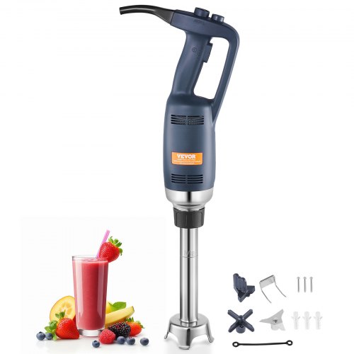 foto del prodotto vevor frullatore immersione commerciale 350w manuale resistente per salse zuppe