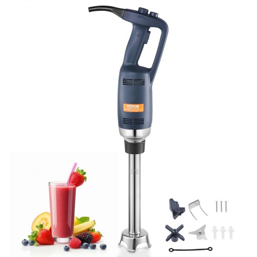 foto del prodotto vevor frullatore immersione commerciale 350w manuale resistente per salse zuppe