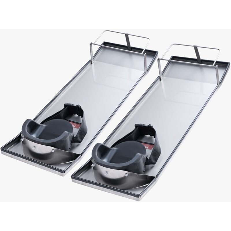 foto del prodotto vevor ginocchiere in calcestruzzo in acciaio inossidabile, cursori per calcestruzzo 747 mm x 255 mm, ginocchiere in calcestruzzo cursori mobili, per