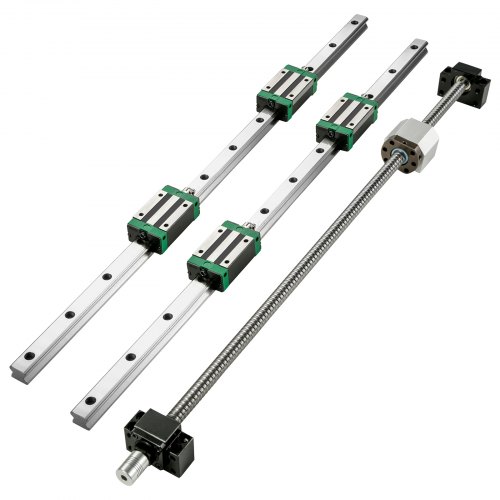 foto del prodotto vevor guida di scorrimento lineare hgr20 1000mm per kit cnc
