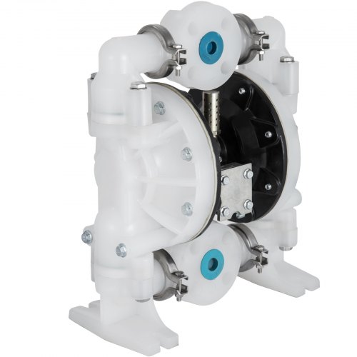 foto del prodotto vevor ingresso e uscita industriale chimico da 25,4 mm per pompa pneumatica a doppia membrana