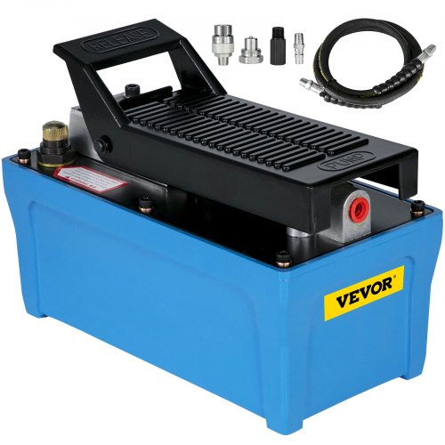 foto del prodotto vevor macchina automatica pneumatica della gomma dell automobile, 10.000 psi pompa pneumatica a pedale per sartiame e spostamento di macchinari pesanti, riparazione auto, sartiame petrolifero