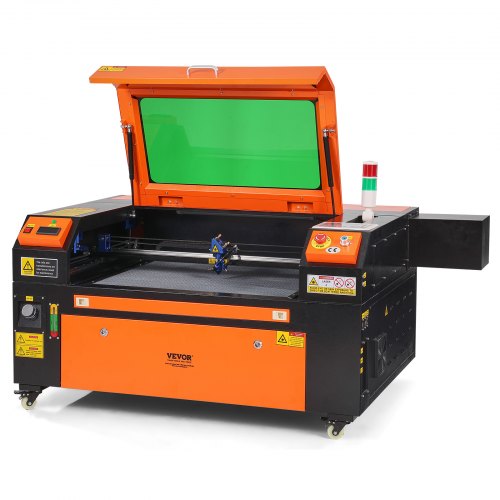 foto del prodotto vevor macchina per incisione laser co2 compatta piano di lavoro 50x70cm potenza 80w velocit di incisione 0 500 mm s, macchina da taglio per incisione tubo incisore co2