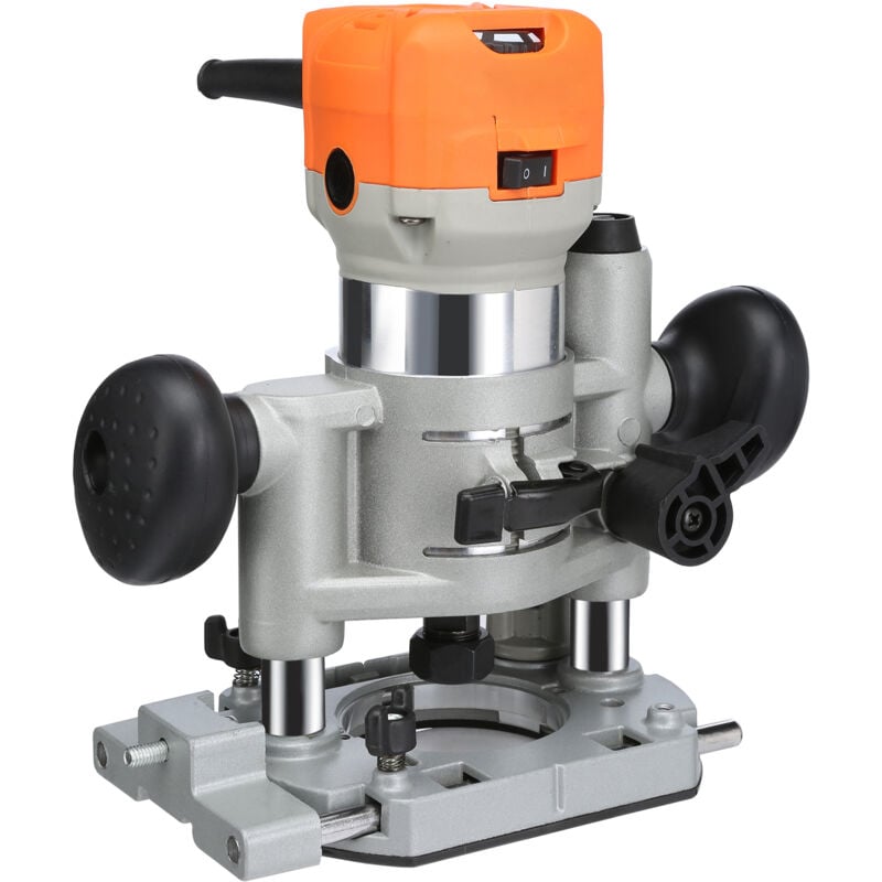 foto del prodotto vevor mophorn fresatrice per legno 1,25 cv, 800 w, fresatrice compatta con base fissa e a tuffo, 30.000 giri min, 6 velocit , pinze da 1 4 e