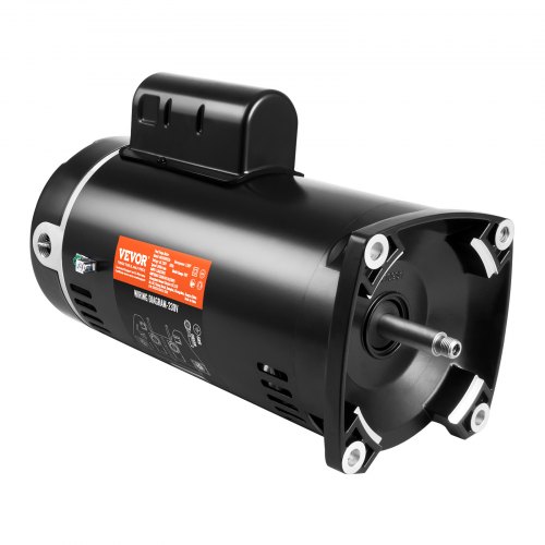 foto del prodotto vevor motore per pompa per piscina 2hp, 56y, 230v 7.8a 3450rpm, fattore di lavoro 1.3, condensatore da 50 f 250v, motore di ricambio con flangia quadrata con rotazione ccw per pompe da piscina