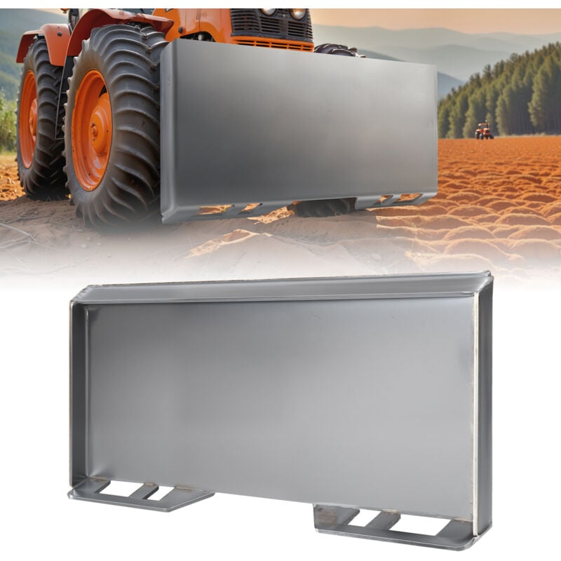 foto del prodotto vevor piastra di attacco per skid steer da 9,5 mm, piastra di attacco rapido universale, piastra skid steer, piastra di caricamento attacco rapido,