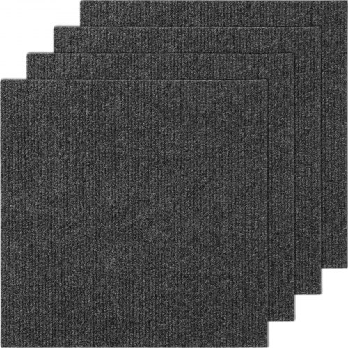 foto del prodotto vevor piastrelle per moquette stacca incolla 12 pezzi, piastrelle per moquette autoadesive quadrate 305 x 305 mm piastrelle moquette imbottite morbide, per camera da letto soggiorno interni esterni