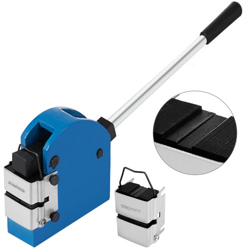 foto del prodotto vevor piegatrice per tubi piegatrice manuale 65 x 160 x 140 mm può anche raggiungere 1,5 mm / profondità della gola 22 pollici