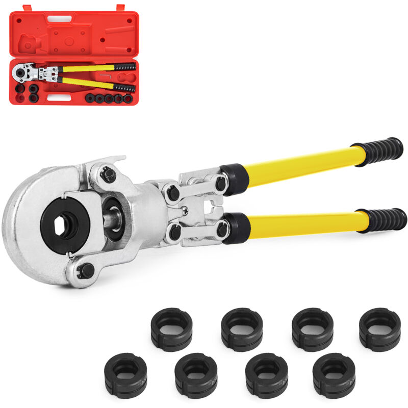 foto del prodotto vevor pinze per tubi a crimpare 12 28mm, pinze per tubi con testa girevole a 360 , pinze per tubi professionali, v12, per uso privato e commerciale