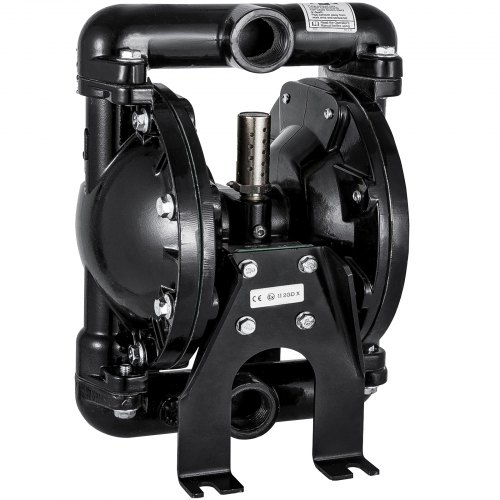 foto del prodotto vevor pompa pneumatica a doppia membrana qby4 25l f46 132 l min ingresso e uscita da 25,4 mm