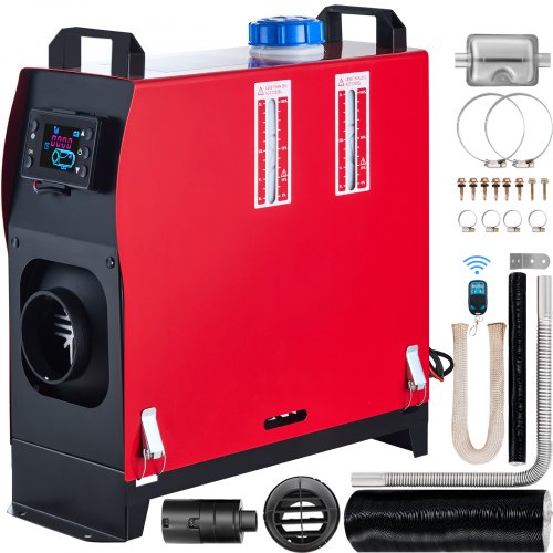 foto del prodotto vevor riscaldatore d aria diesel, 12v 5kw riscaldatore di parcheggio dell aria diesel per il riscaldamento della cabina di vari veicoli come automobili, autobus, camper, camion, veicoli tecnici, ecc.