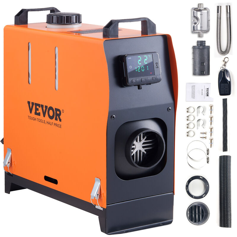 immagine 0 del prodotto vevor riscaldatore de aria diesel all in one per auto camper camion rv 12v 8kw temperatura regolabile 8 36 controllo telecomando riscaldatore da