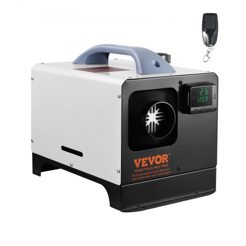 foto del prodotto vevor riscaldatore diesel tutto in uno 5 8 kw, riscaldatore ad aria diesel regolabile 8 36 , riscaldatore a gasolio riscaldatore gasolio con display lcd con controllo remoto, basso consumo di carburante, camion, roulotte e camper