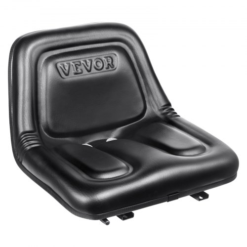 foto del prodotto vevor sedile universale per carrello elevatore sedile per trattore con microinterruttore fori drenaggio fessura estesa 160 340mm sedile comodo per caricatore escavatore tosaerba, sedile per trattore