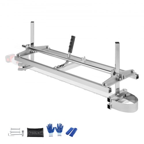foto del prodotto vevor segheria portatile segheria catena supporto telaio per troncatrice orizzontale taglio lunghezza regolabile 355 914 mm spessore tra 5,08 300 mm