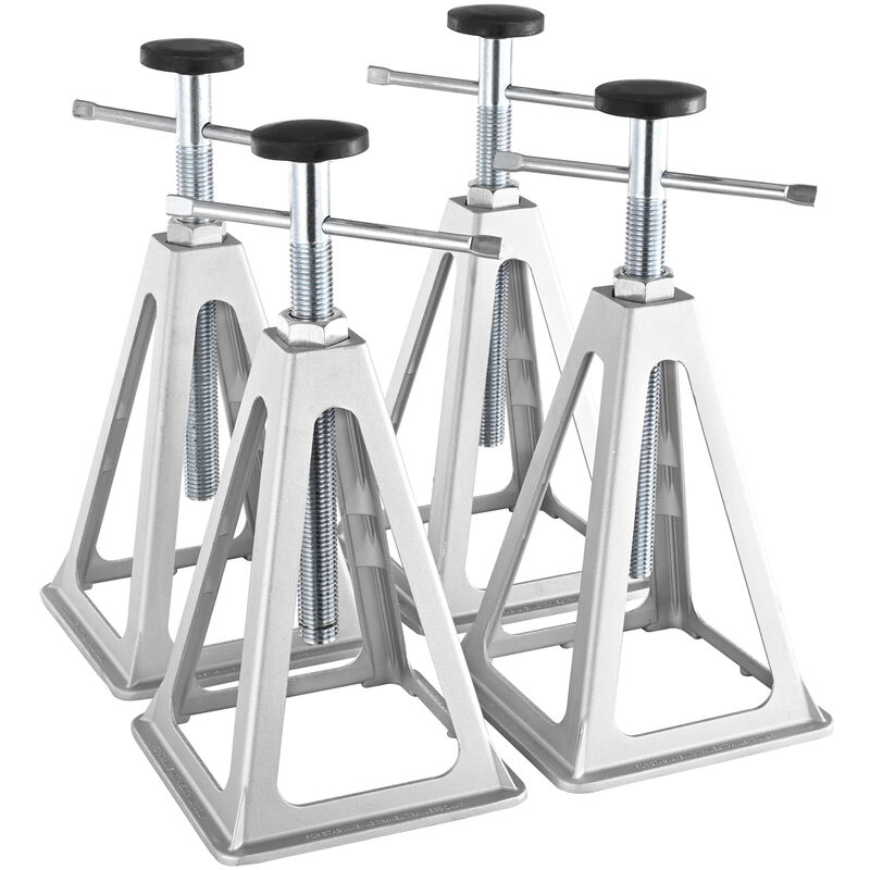 foto del prodotto vevor set di 4 martinetti stabilizzatori per roulotte camper cavalletti stabilizzatore per camper carico max. 2,72 tonnellate, supporto per roulotte