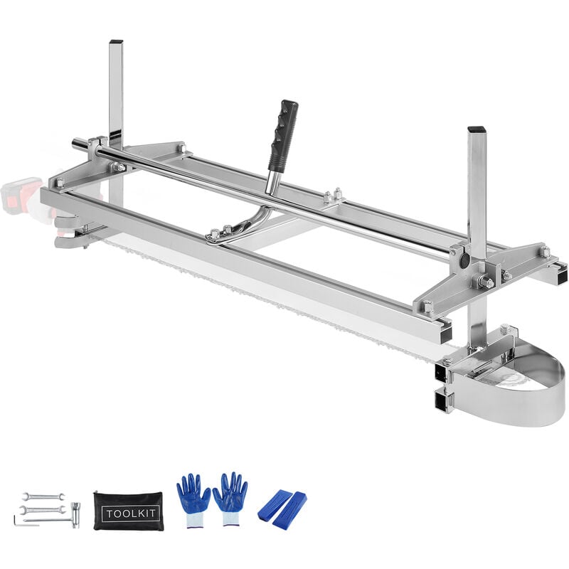 foto del prodotto vevor supporto telaio per troncatrice orizzontale lunghezza taglio regolabile 355 914mm spessore regolabile tra 5,08 300mm, supporto per lavoro di