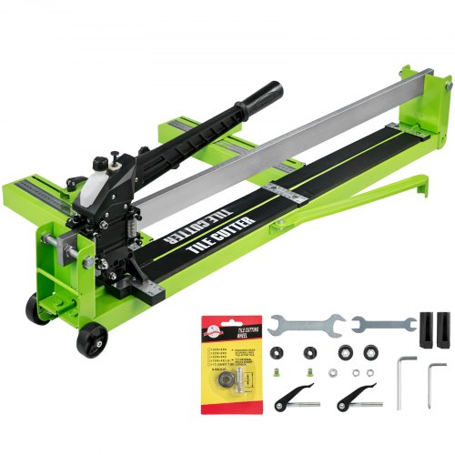 foto del prodotto vevor tagliapiastrelle manuale, 800 mm tagliapiastrelle in ceramica taglia piastrelle manuale in acciaio per tagliare tutti i tipi di piastrelle, comprese piastrelle in ceramica, gres porcellanato