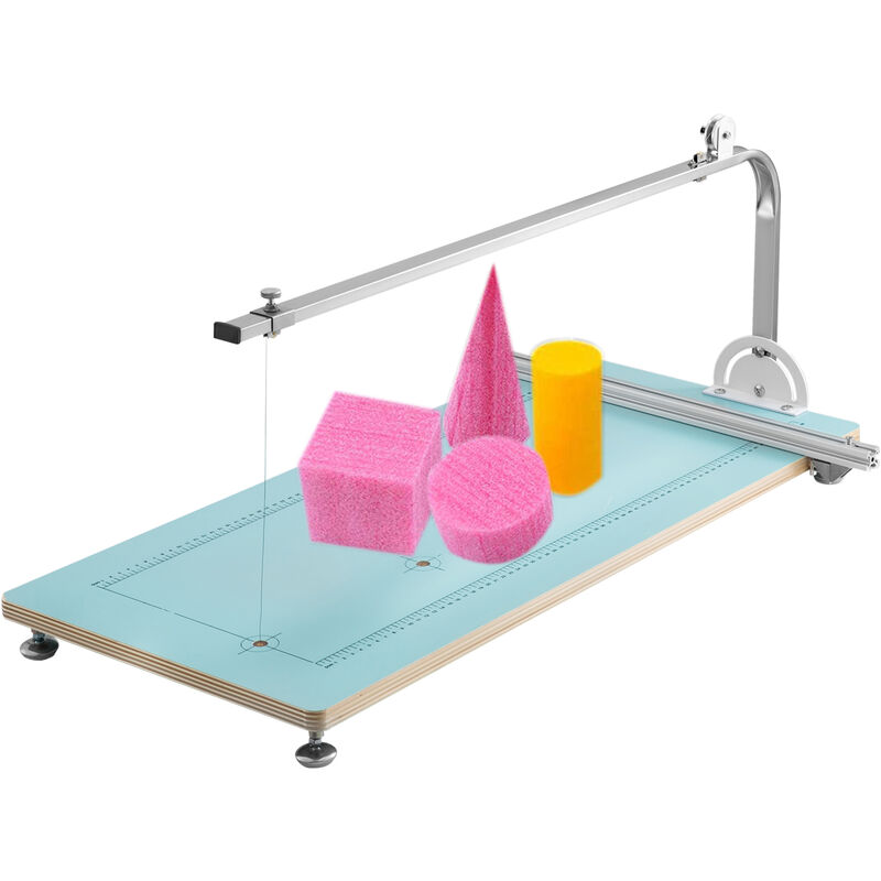 foto del prodotto vevor tagliatrice di schiuma 78 x 33 x 5,5 cm ht1 macchina taglia polisterolo 20cm con stampo da taglio circolare in fuoco mdf e lega per tagliare